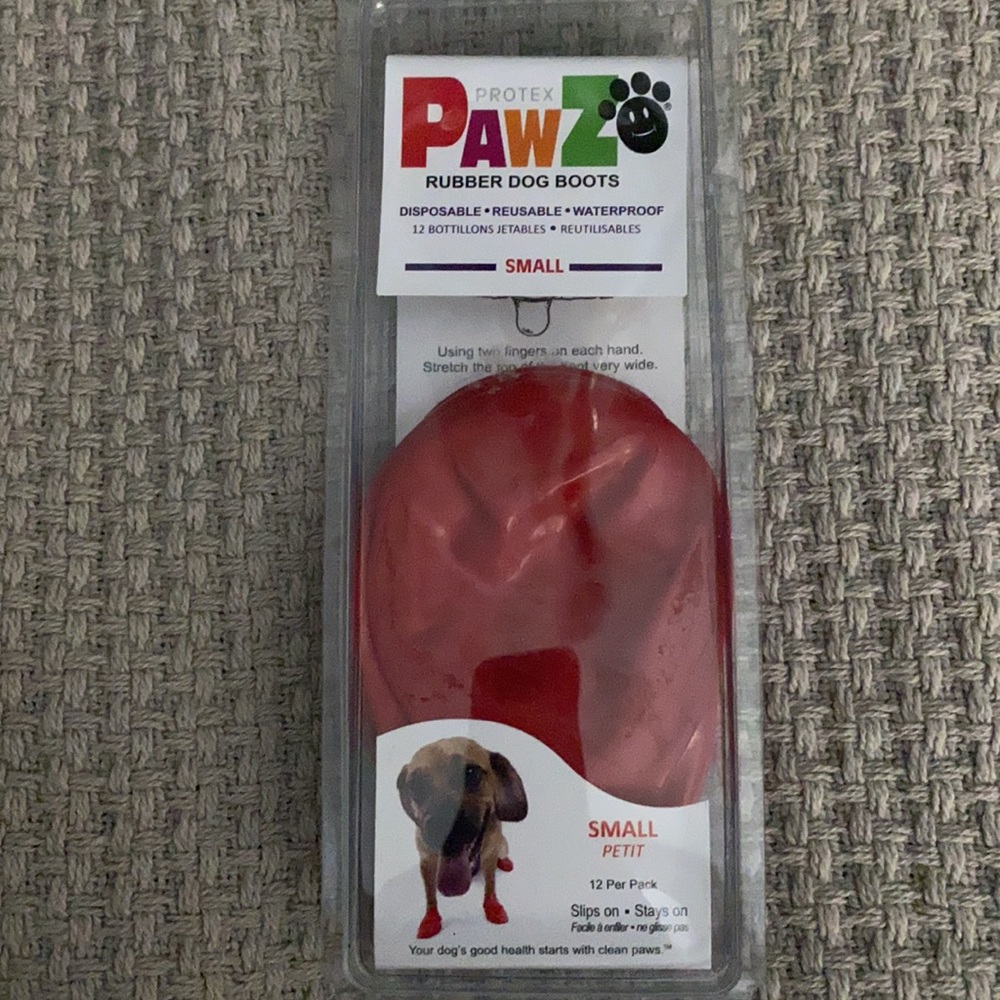 🐶 Rubber Boots for dogs Sz small 12 Pk